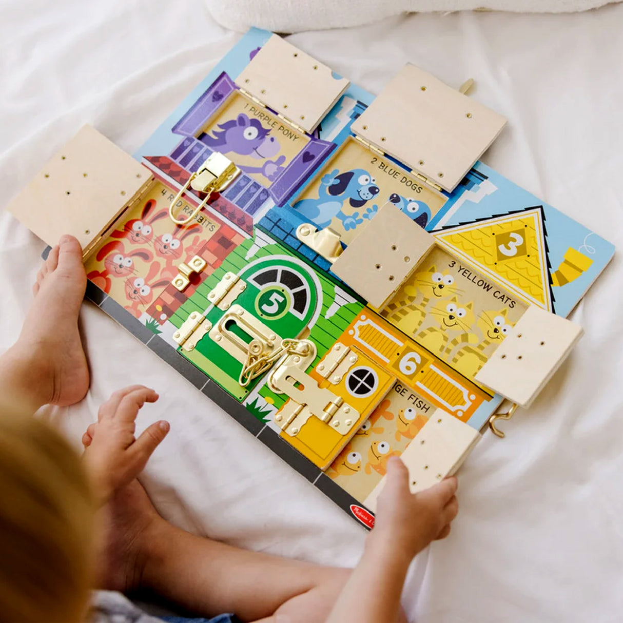 Melissa And Doug Latches Board