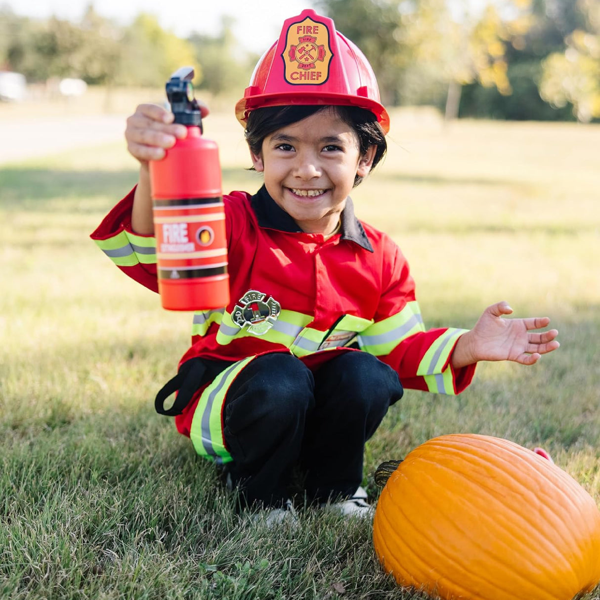 Melissa & Doug Fire Chief Role Play Dress-Up Set