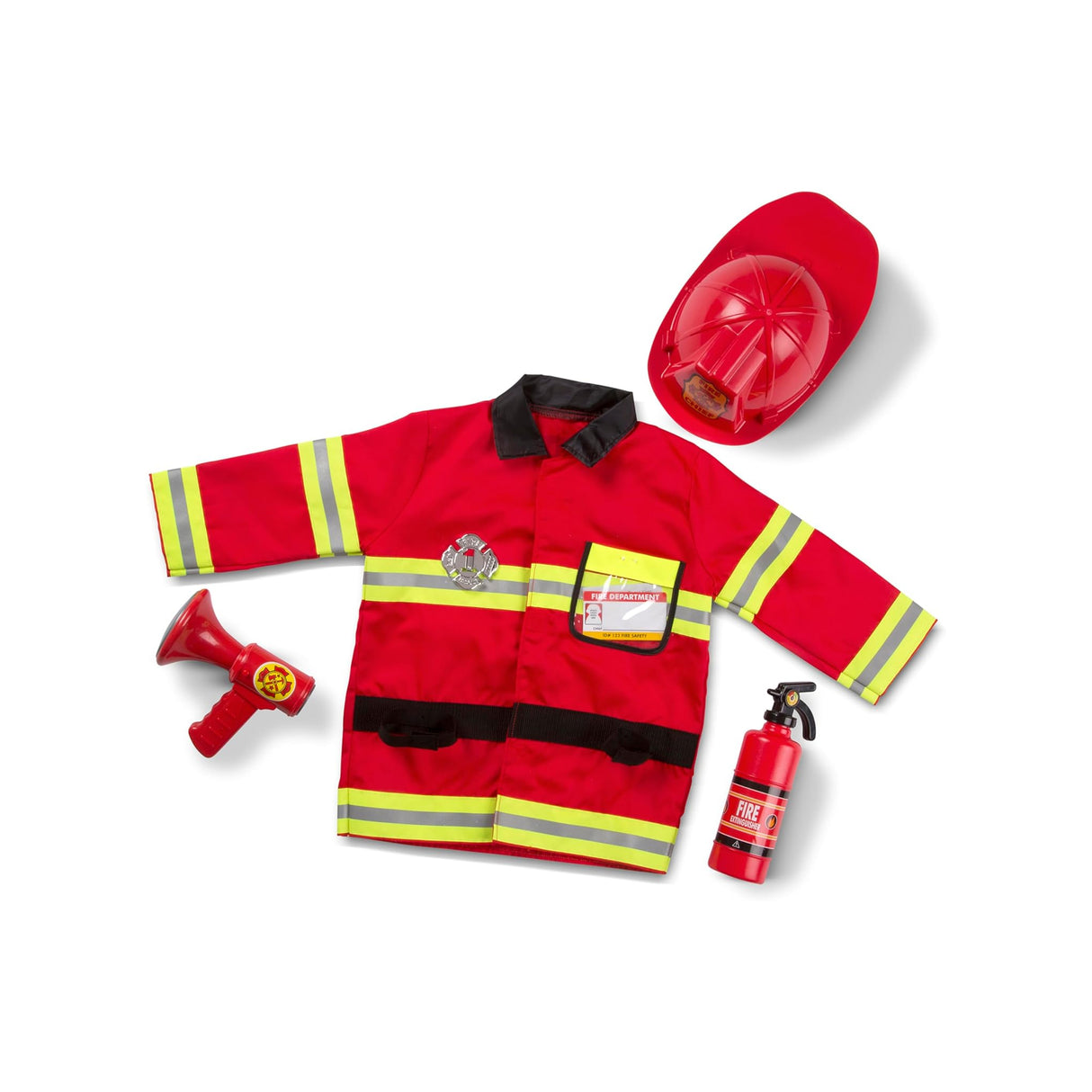 Melissa & Doug Fire Chief Role Play Dress-Up Set