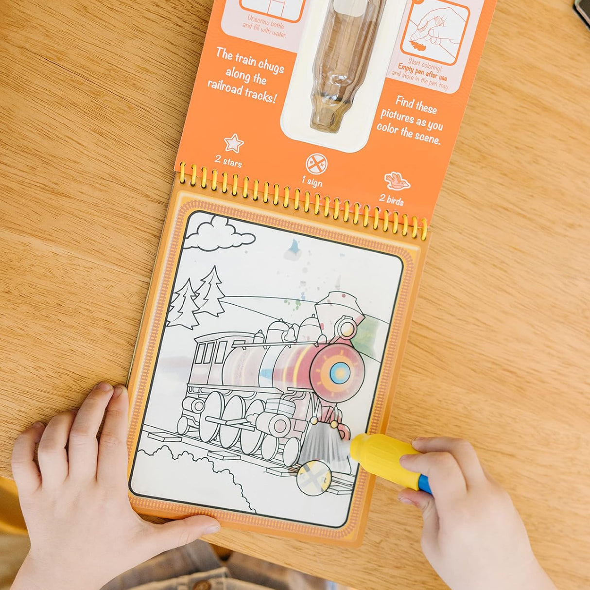 Melissa & Doug On the Go Water Wow! Reusable Water-Reveal Activity Pad - Vehicles