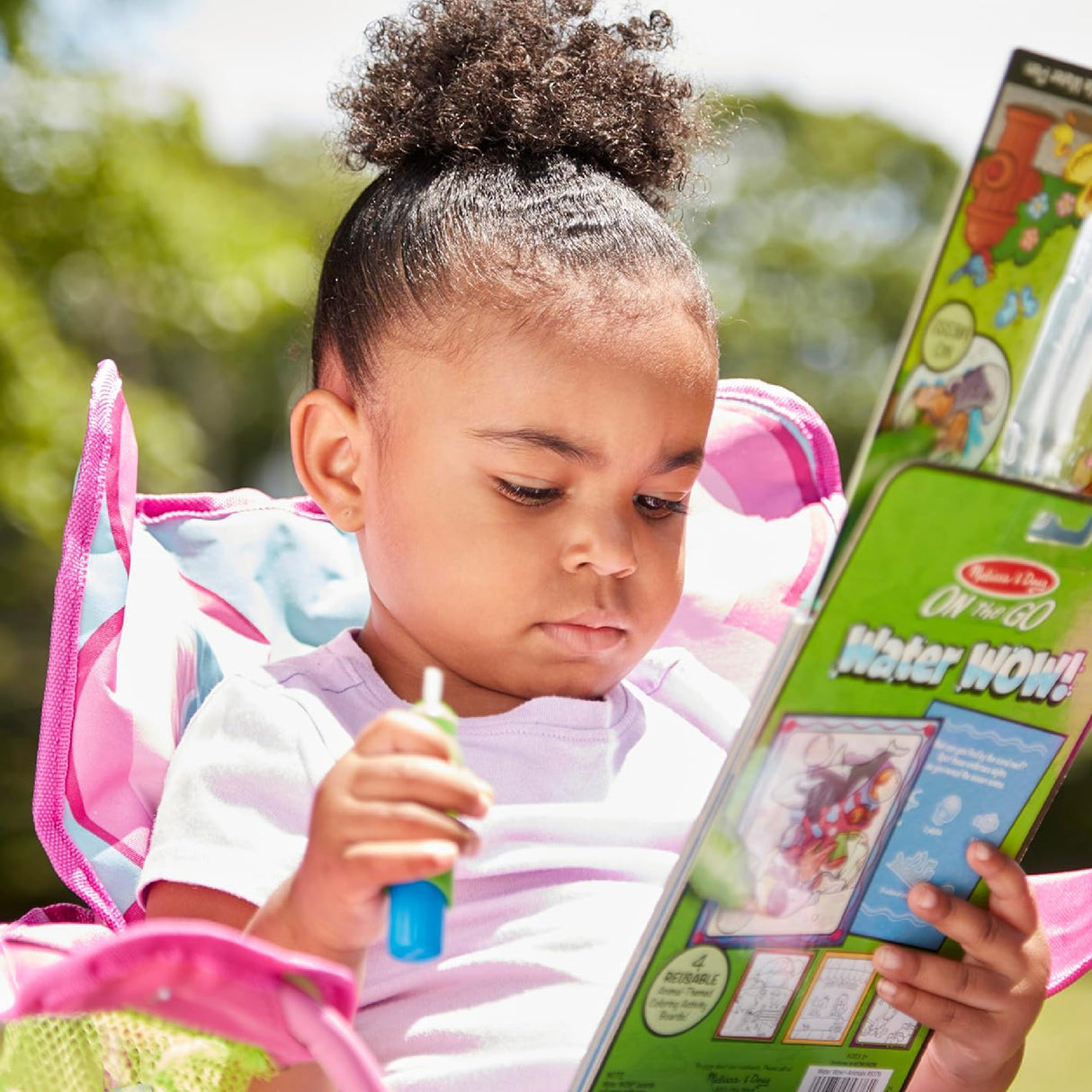 Melissa & Doug On the Go Water Wow! Reusable Water-Reveal Activity Pad - Animals