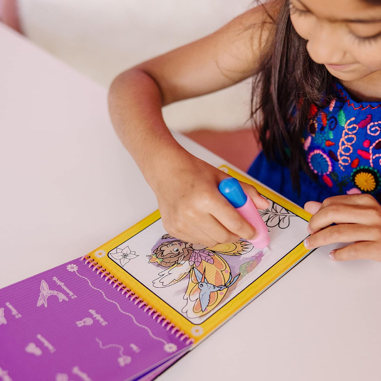 Melissa & Doug On the Go Water Wow! Reusable Water-Reveal Activity Pad - Fairy Tale