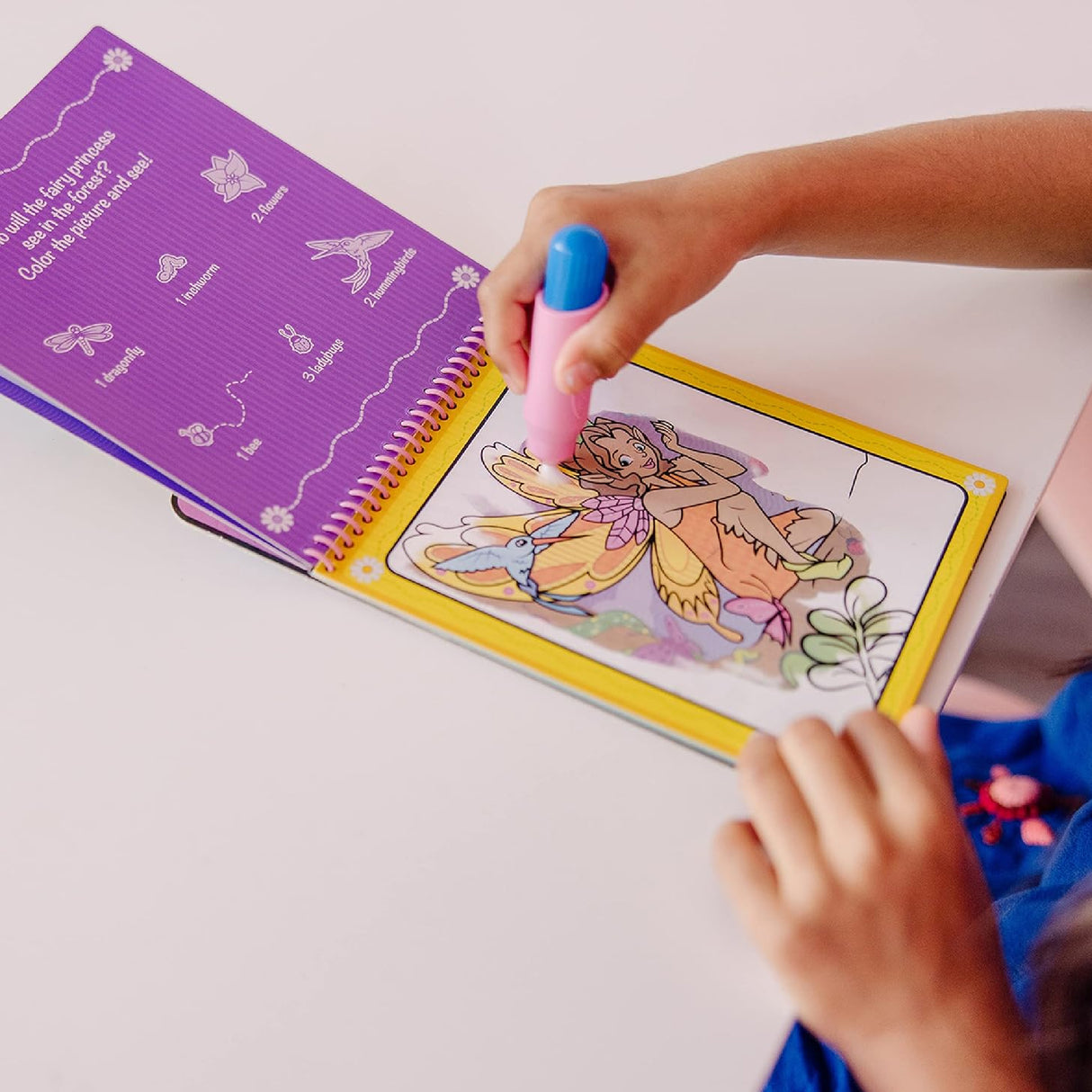 Melissa & Doug On the Go Water Wow! Reusable Water-Reveal Activity Pad - Fairy Tale