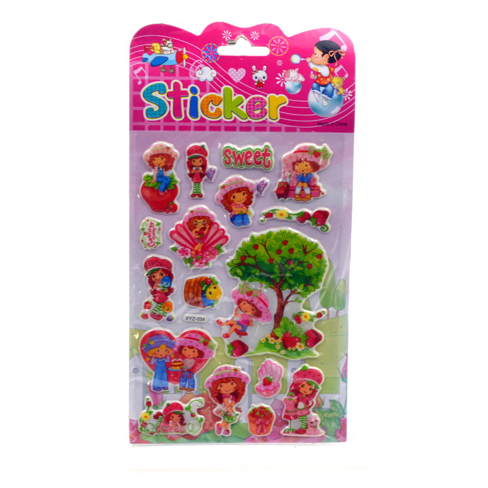 Sweet Puffy Stickers