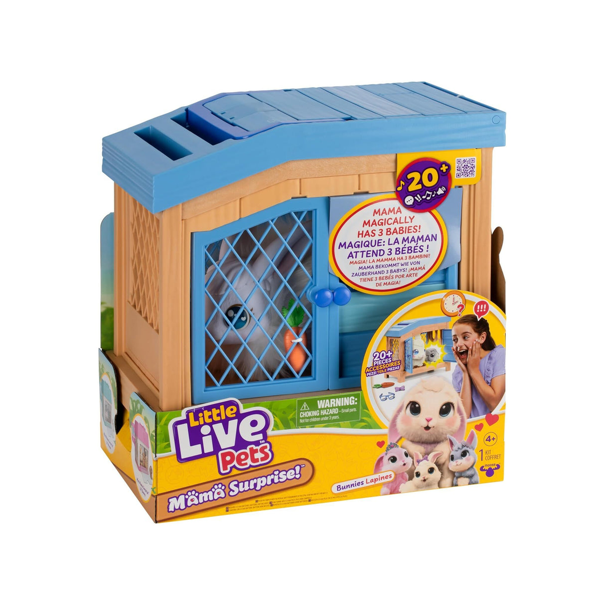 Little Live Pets Mama Surprise S3 Bunny Playset