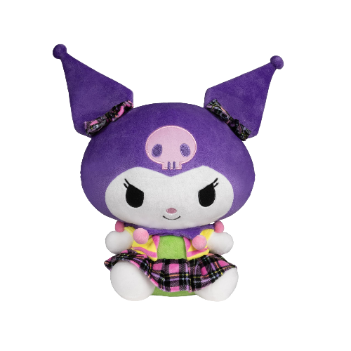 Kuromi Plush 10 Inch Black Outfit