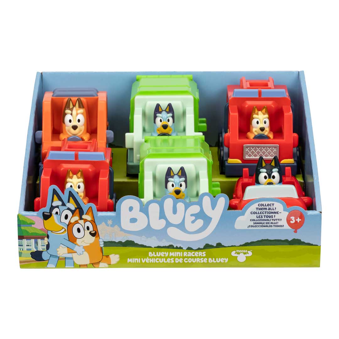 Bluey S12 Mini Racers Assorted (Price Per Piece) Collection