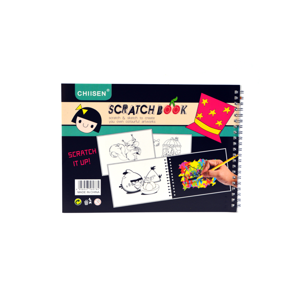 Scratch Book (Assorted Designs, Sold as Single)
