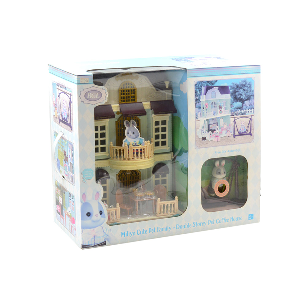 Links to MILIYA CUTE PET FAMILY DOUBLE STOREY PET by