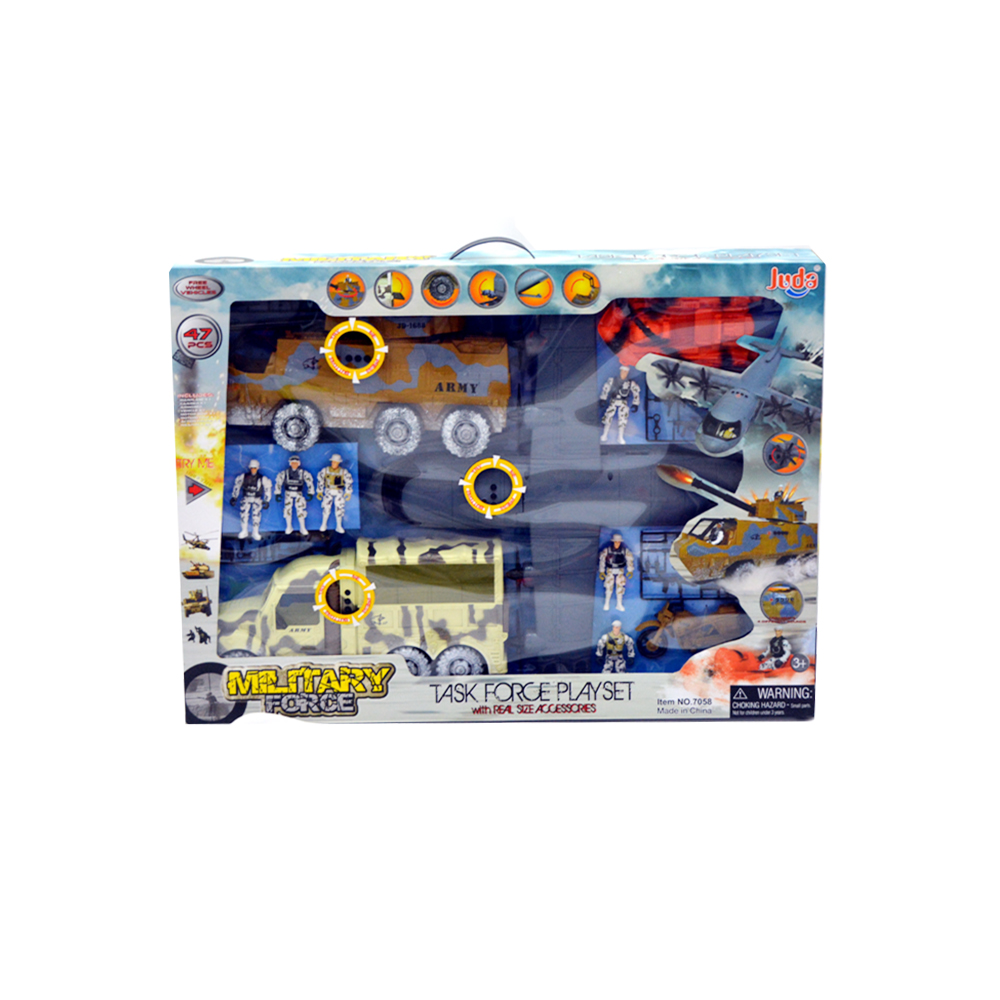 Links to MILITARY FORCE PLAY SET 47 PCS by