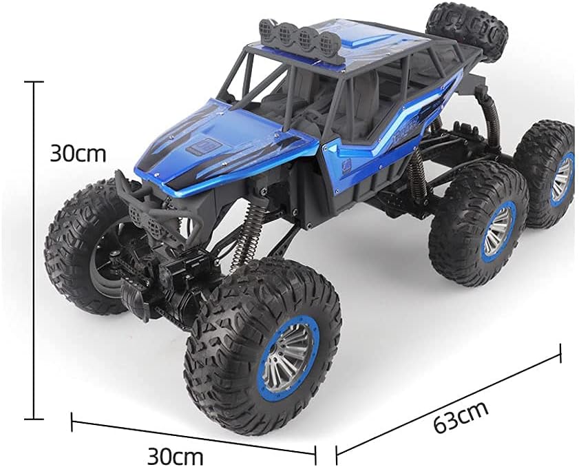 1:8 6-Wheel Drive Remote Control Car – Oversized Off-Road Vehicle