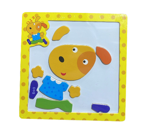 Wooden Jigsaw Puzzle Toy Assorted
