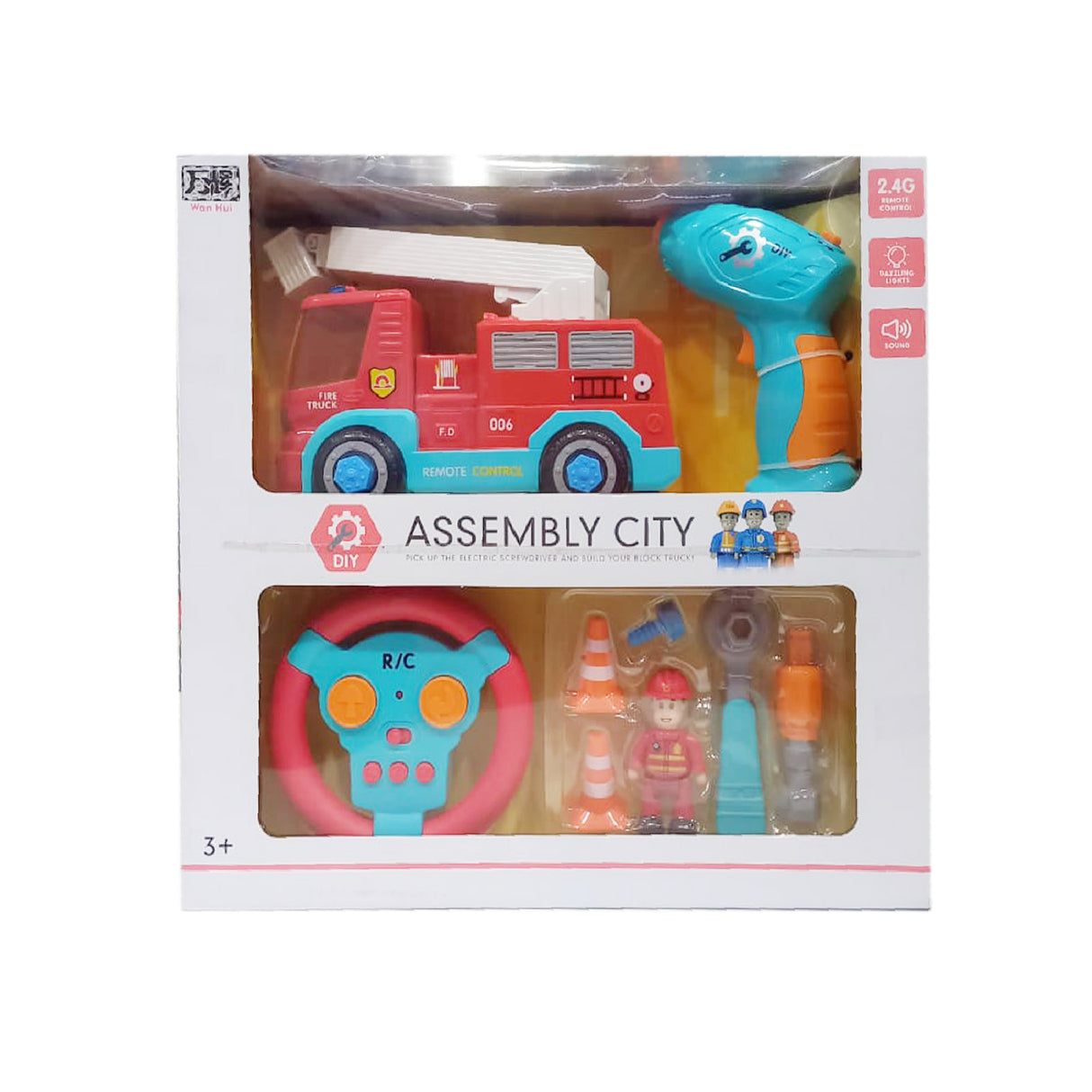 Links to FIRE TRUCK ASSEMBLY CITY 24 G R/C by