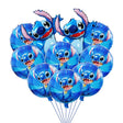 Stitch Helium Balloons - 5 Pcs Set