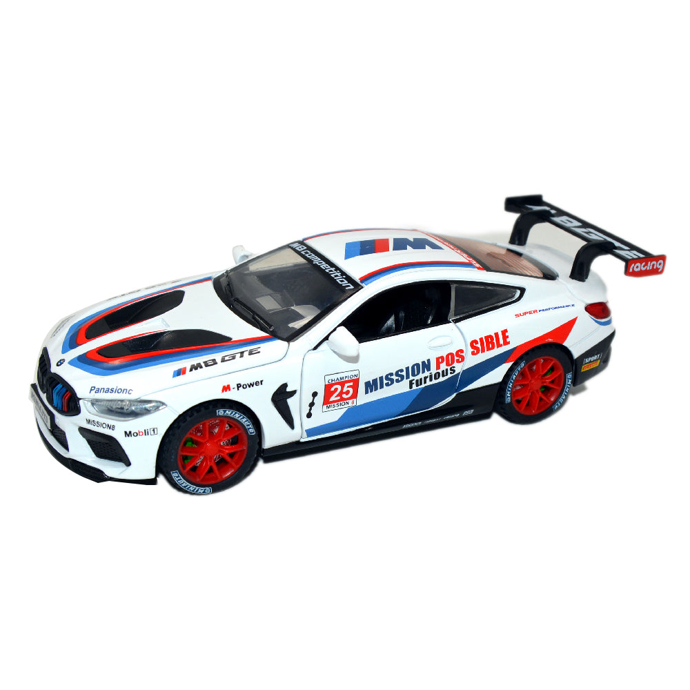 Bmw M8 Gte Model 1:32 Scale (2 Assorted Colors, Sold As Single)