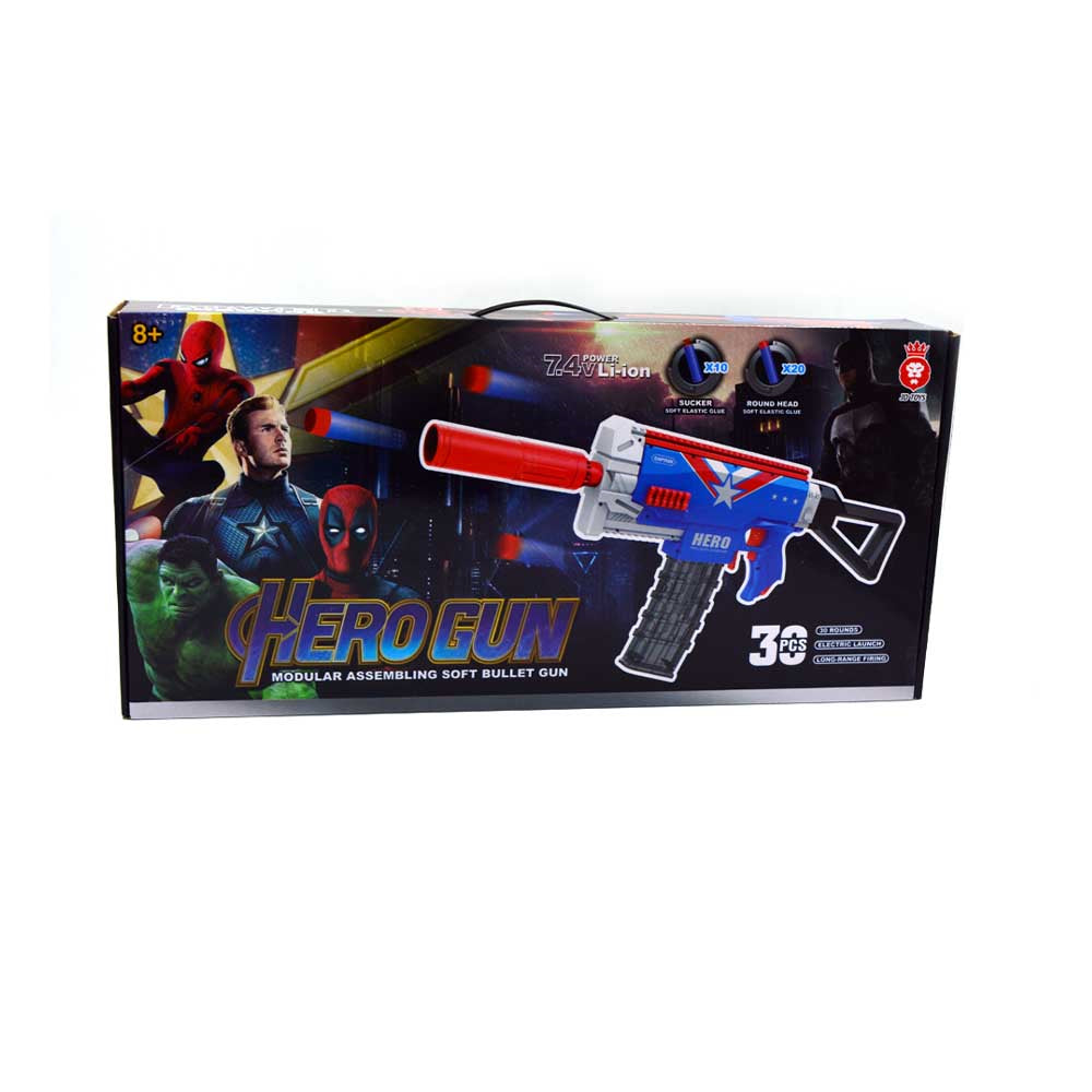 Links to HULK GUN MODULAR BULLET GUN GREEN 78811B by