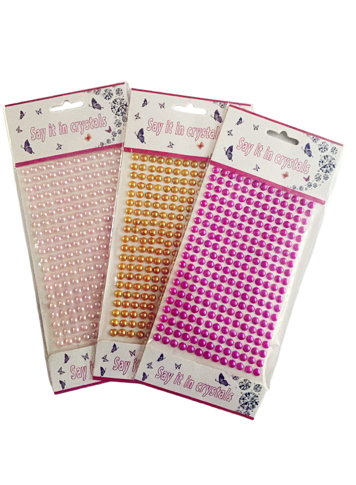 Self Adhesive White Sticker (Assorted Colors, Sold As Single)