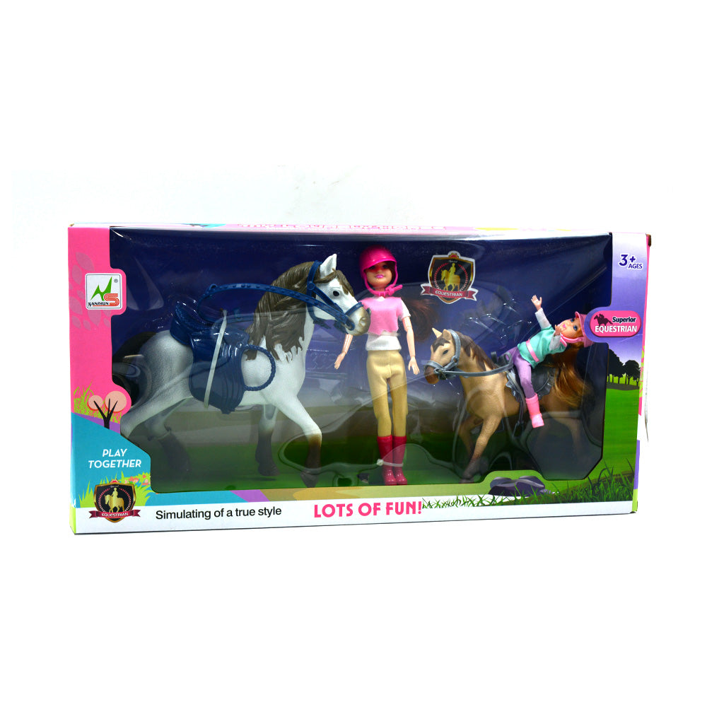Links to HORSE AND DOLL SET by