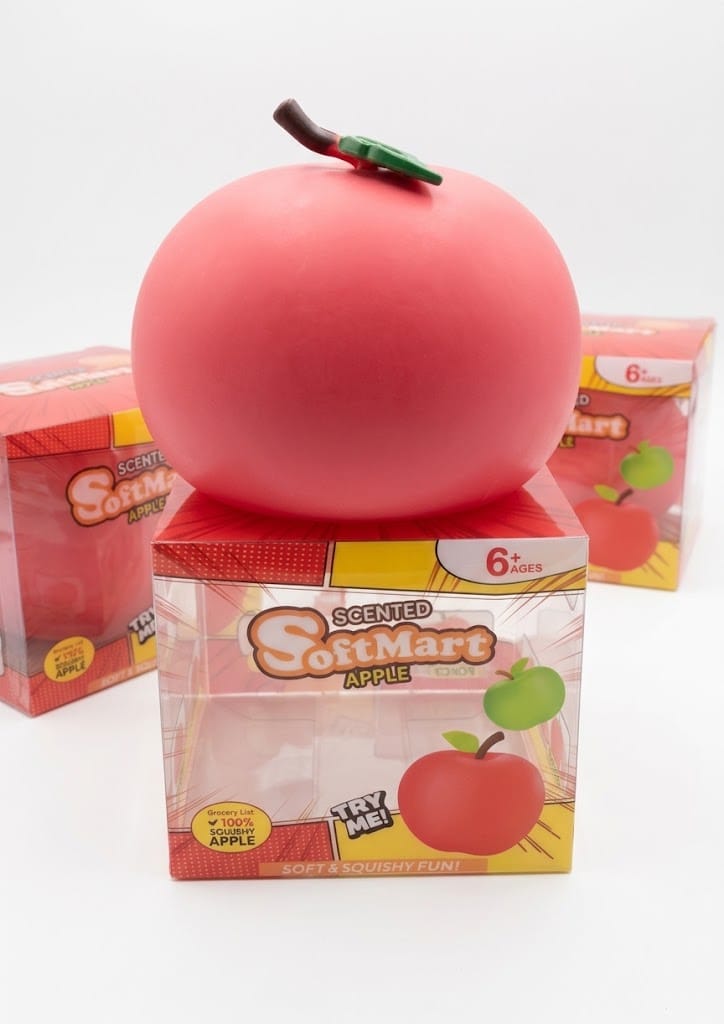 Jumbo Red Apple Scented Squishy Toy