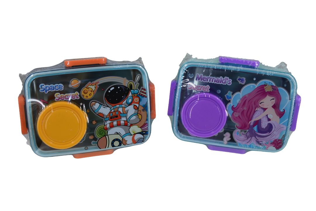 Marie's Pretty Kitty Plastic Lunch Box (Assorted Designs, Sold as Single)