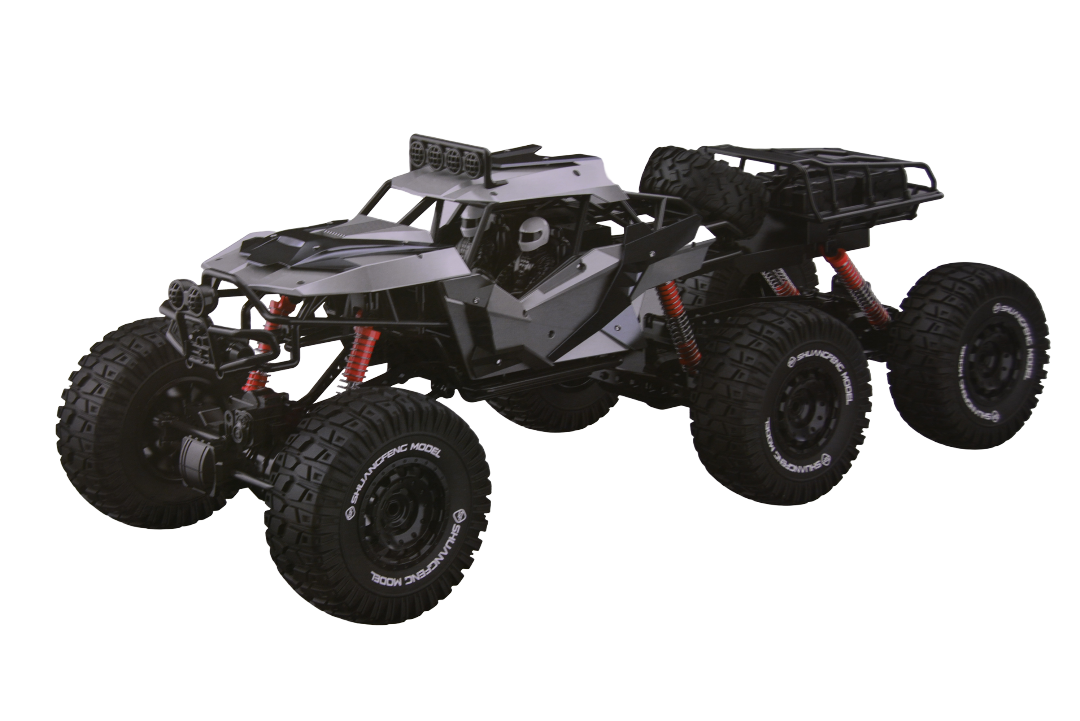 2.4G 1/8 Alloy 70cm Big Size Shock Absorber All Terrain 6x6