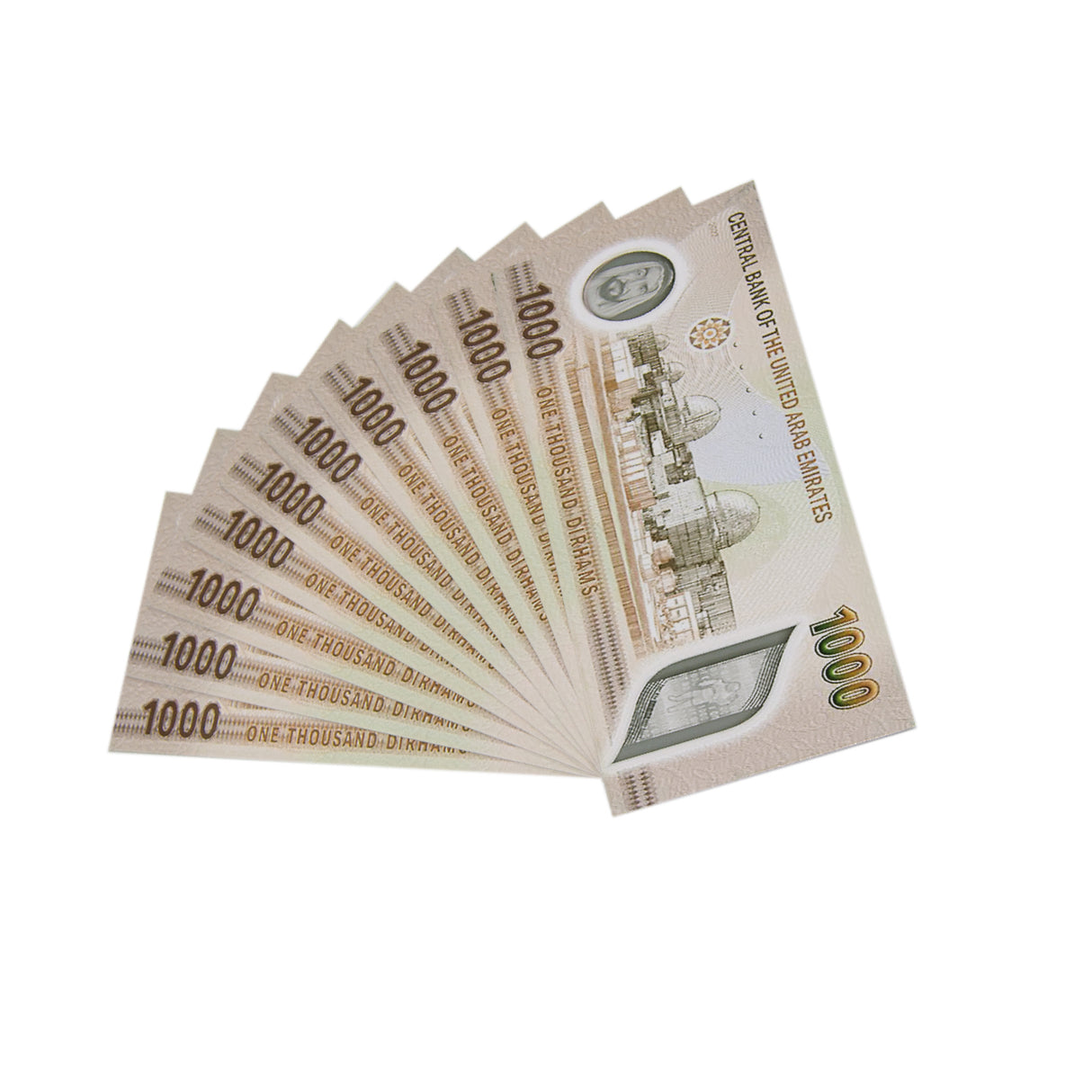 AED 1000 Money Gift Envelopes – 10 PCS Pack | Cash Gift & Eidi Envelopes