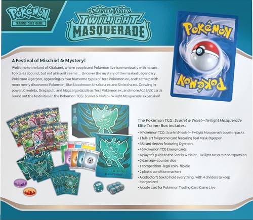 Pokemon TCG S&V6 Twilight Masquerade Elite Trainer Box ETB