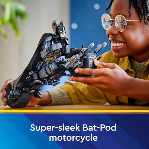 Lego Dc Batman 76273 Construction Figure & The Bat-Pod Bike