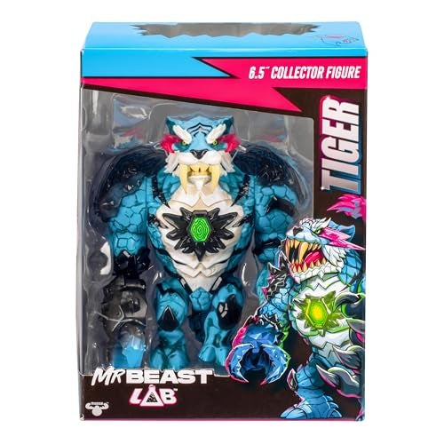 Mr. Beast Lab Collector Figure Tiger