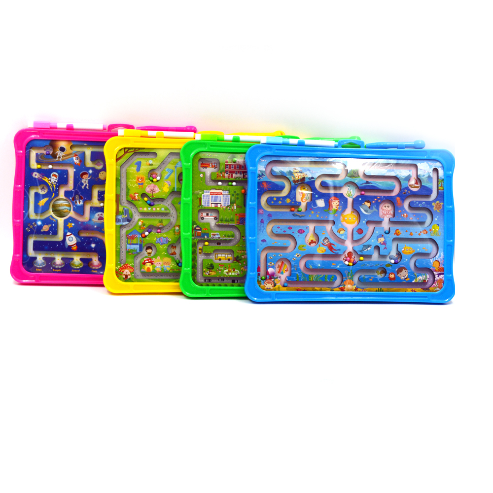 Maze & White Board 2-in-1 Assorted Colors (Price Per Piece)