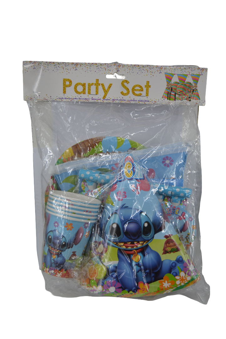 Stitch Party Set Blue