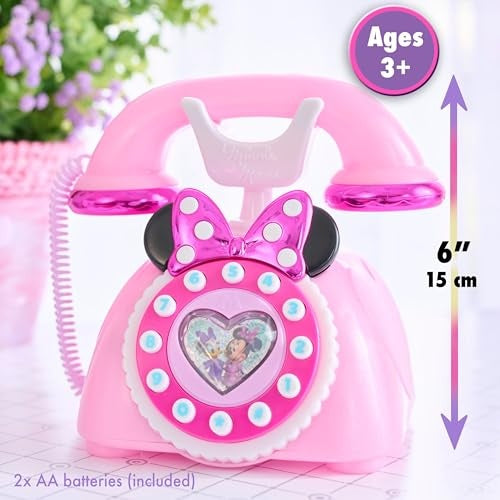 Disney Junior Minnie Mouse Ring Me Rotary Phone