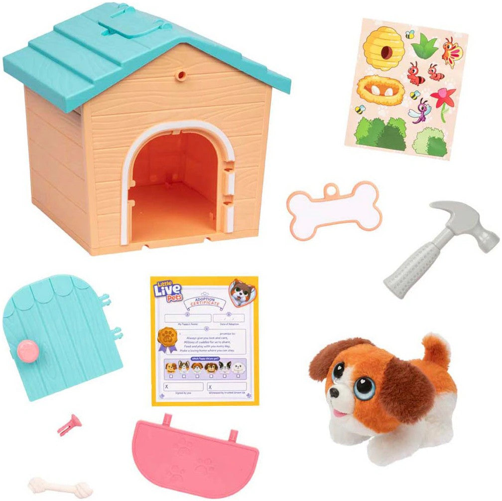 Little Live Pets My Puppy S Home Minis Home Plush Toy and Orange Kennel Playset Ages 5+ Styles Vary