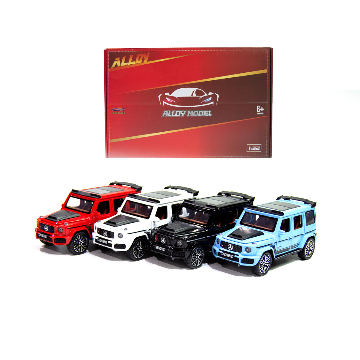 Links to MERCEDES BENZ G63 AMG, 1:32 BRABUS ASSORTED 4 by