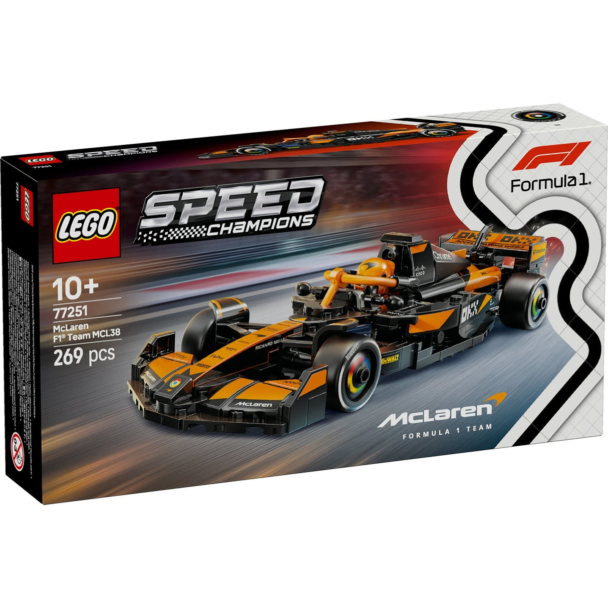 LEGO LEGO Speed Champions 77251 McLaren F1 Team MCL38 Race Car