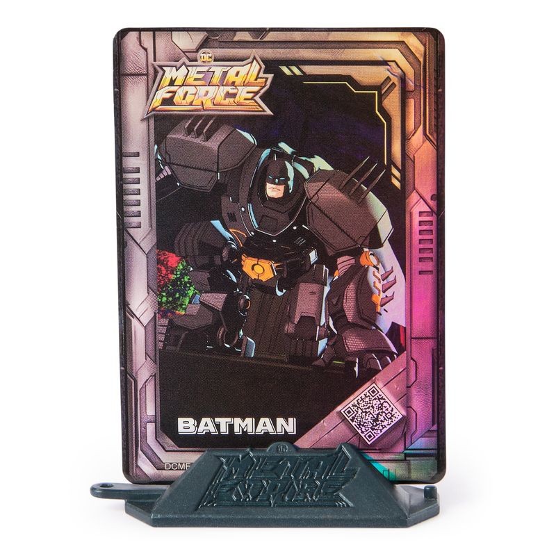 Dc Comics Metal Force Batman Action Figure 6-Inch With 4-Inch Mini Figure