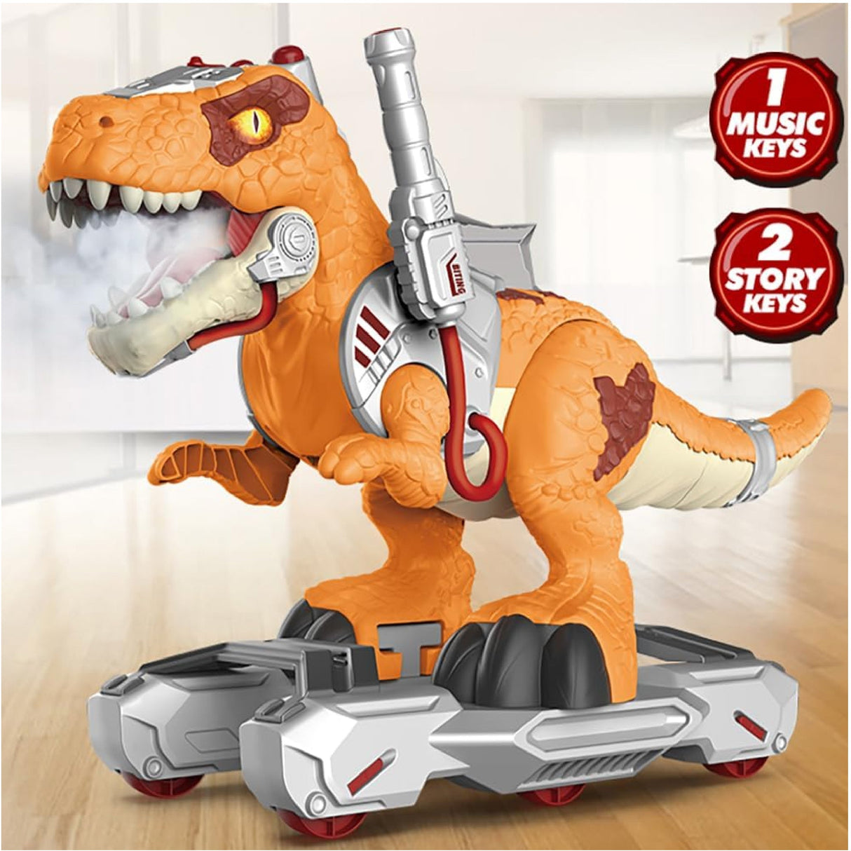 Dinosaur Ride On Push Car for Little Kids