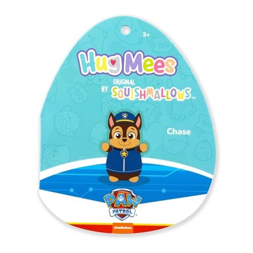 Squishmallows Original Paw Patrol 10in Chase Hugmees