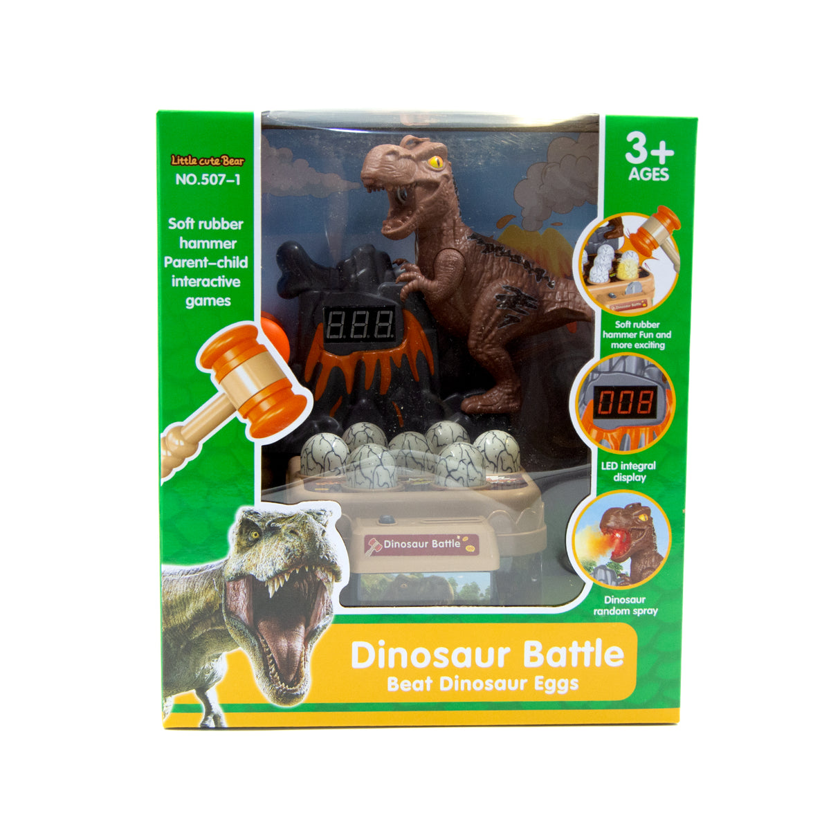 Links to DINOSAUR BATTLE WHAC-A-MOLE GAME by
