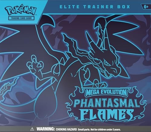 Pokemon TCG: Mega Evolution Phantasmal Flames Elite Trainer Box
