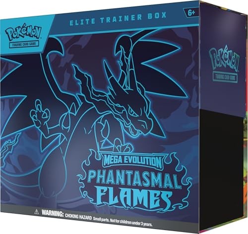 Pokemon TCG: Mega Evolution Phantasmal Flames Elite Trainer Box