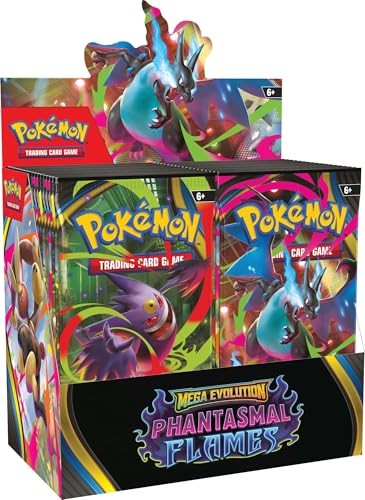 Pokemon TCG: Mega Evolutions Phantasmal Flames Booster Display Box (Sealed)