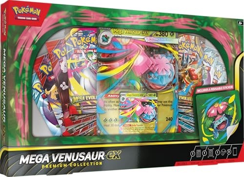 Pokemon TCG Mega Venusaur Ex Premium Collection Box