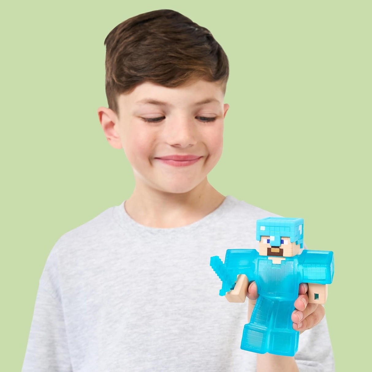 Heroes of Goo Jit Zu Minecraft Stretchy Characters STEVE