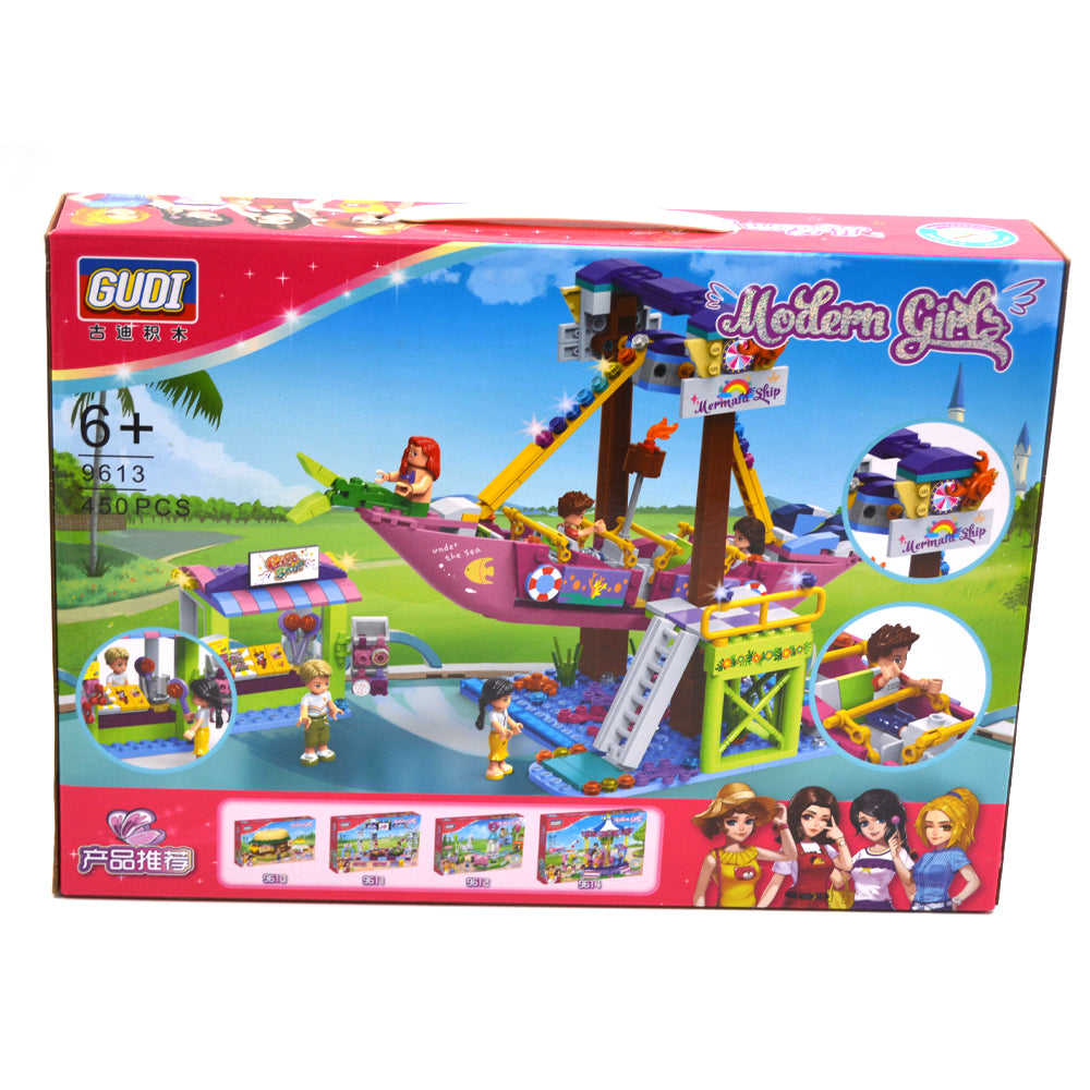 Links to 9613 BLOCKS MODERN GIRLS 450 PCS by