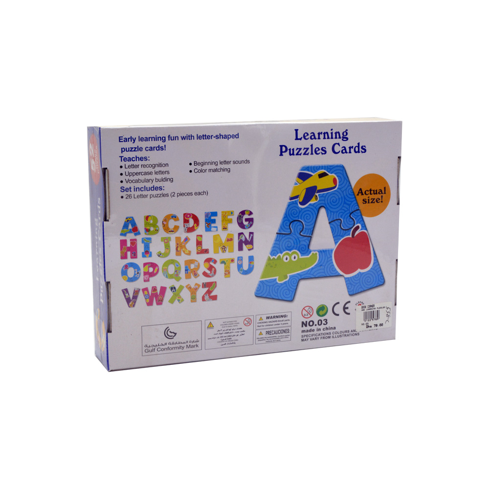 Abc Learning Puzzles 52 Piece Set