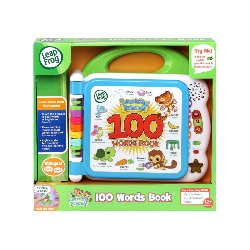 LeapFrog Learning Friends 100 Words Book