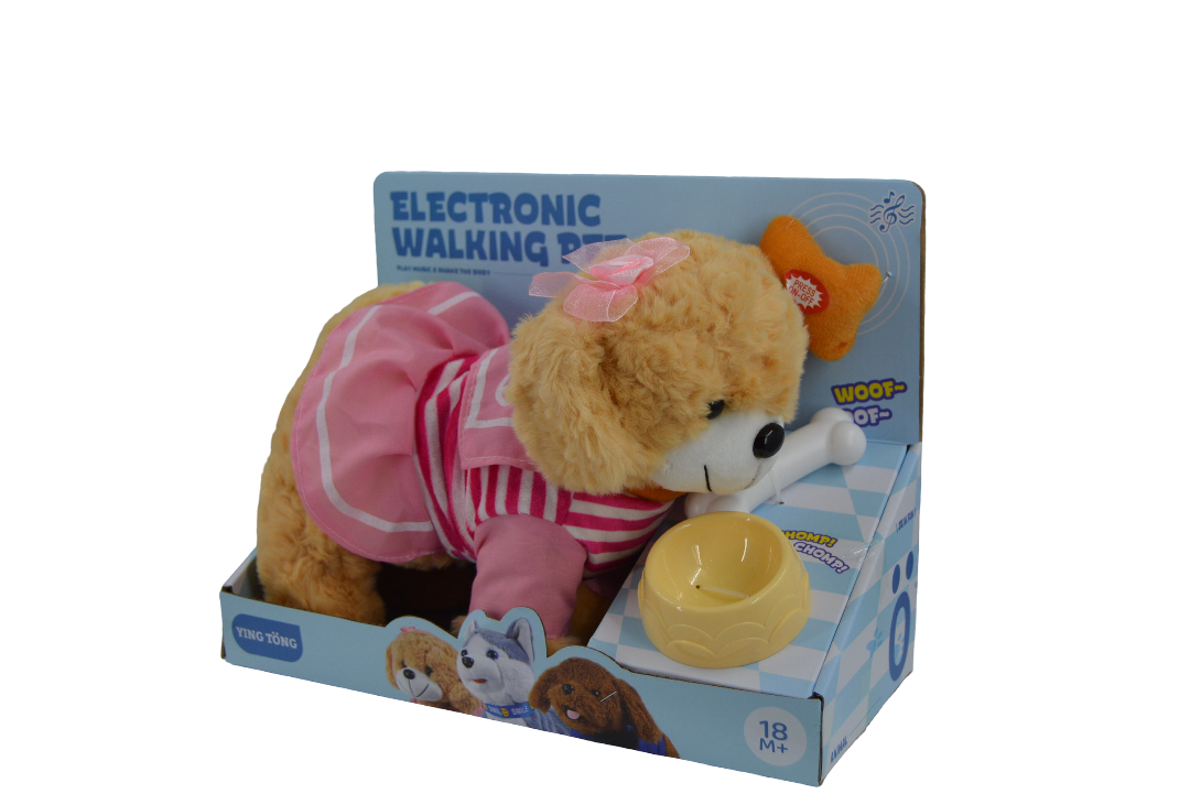 Dog Plush Toy – Walking & Sound Electronic Pet