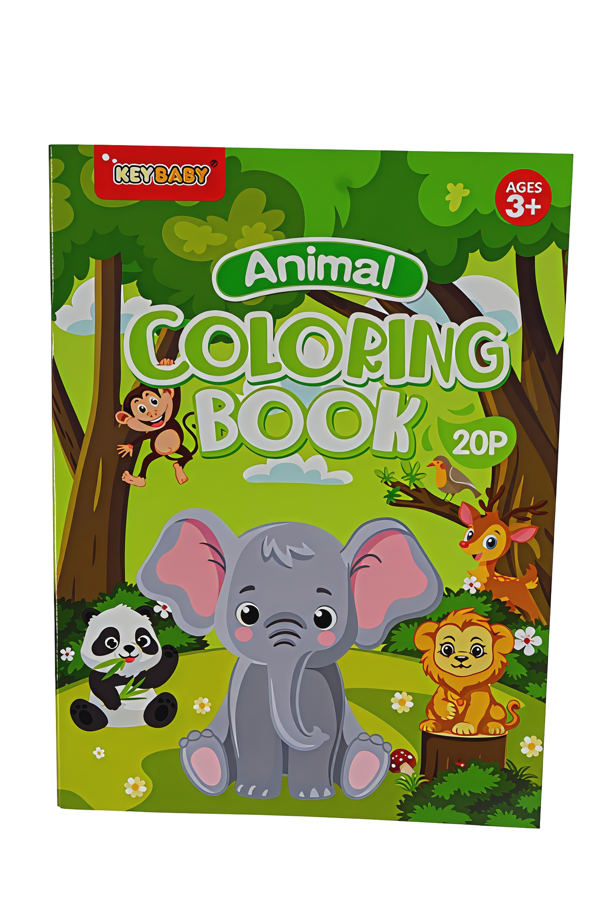 Animal Coloring Book – 20 Pages