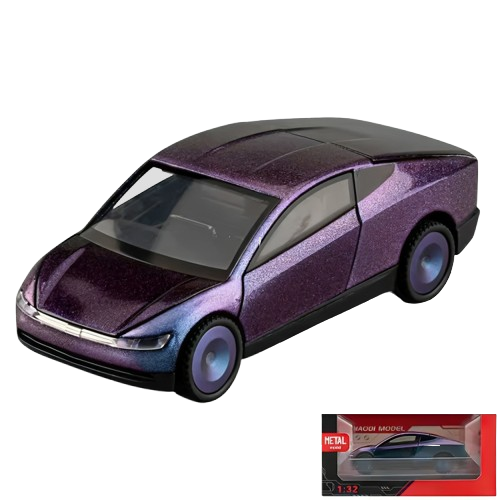 Tesla Cybercab Robotaxi 1:24 Scale Die-Cast Toy Car – 3 Assorted